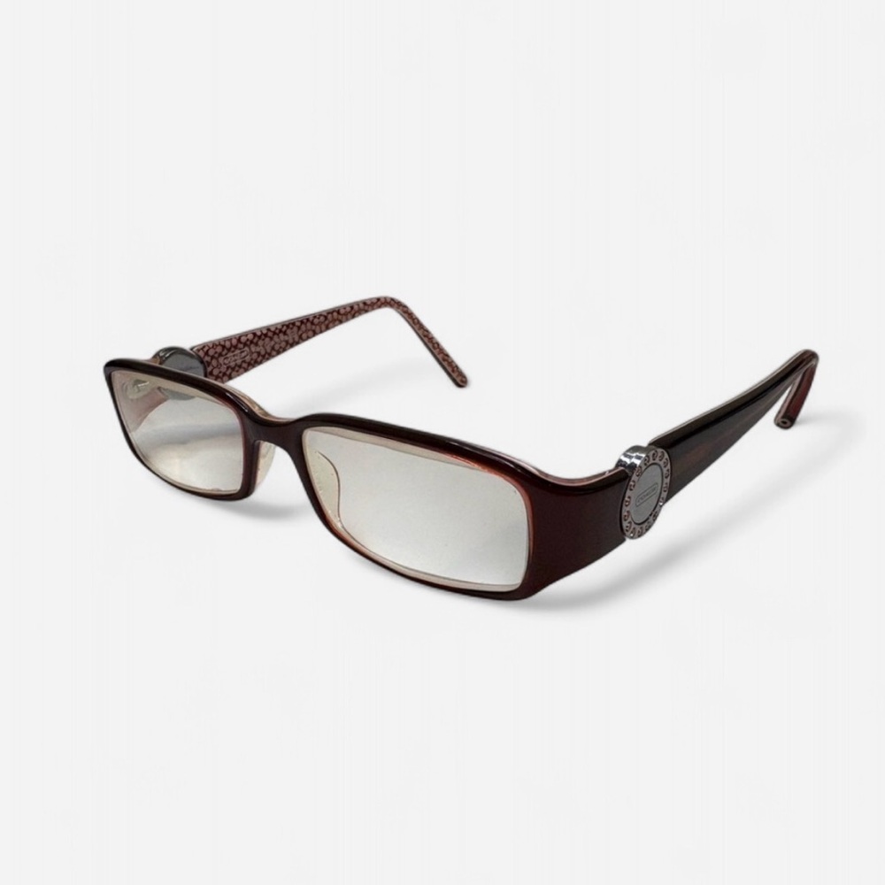 COACH ROSA (583) BURGUNDY 50•17•135 COACH GLASSES COACH EYEGLASSES FRAMES ONLY